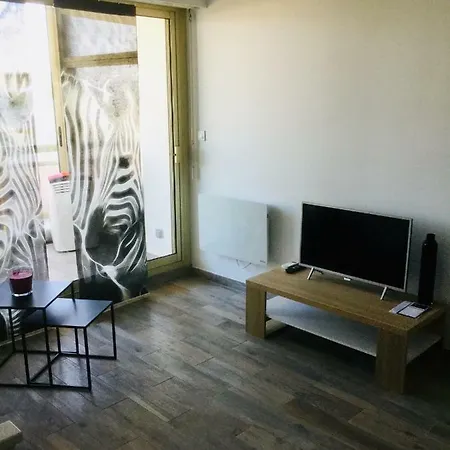 Studio Dans Residence Anthala A Antibes شقة *